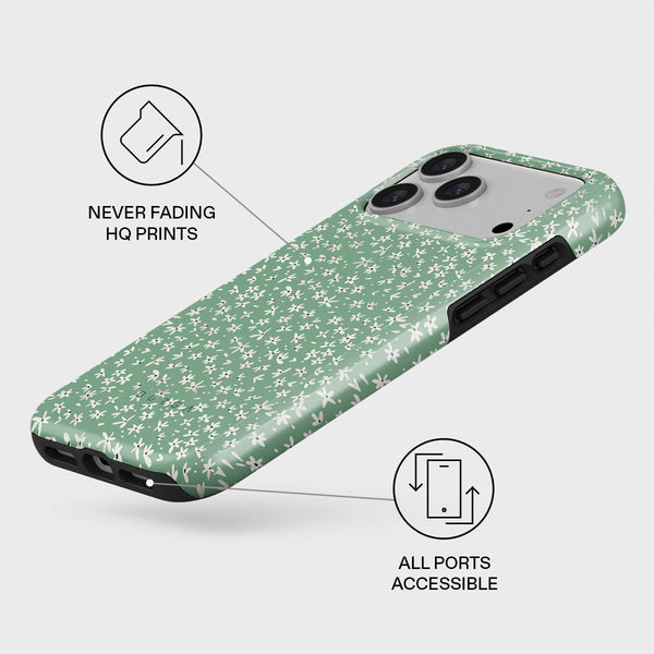 Lush Meadows - Floral iPhone 17 Pro Max Case | BURGA