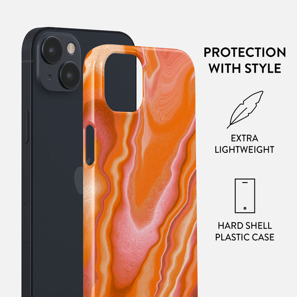 Orange Iphone 11 Cases Amazon Uk Retro Glow IPhone 13 Mini Case BURGA