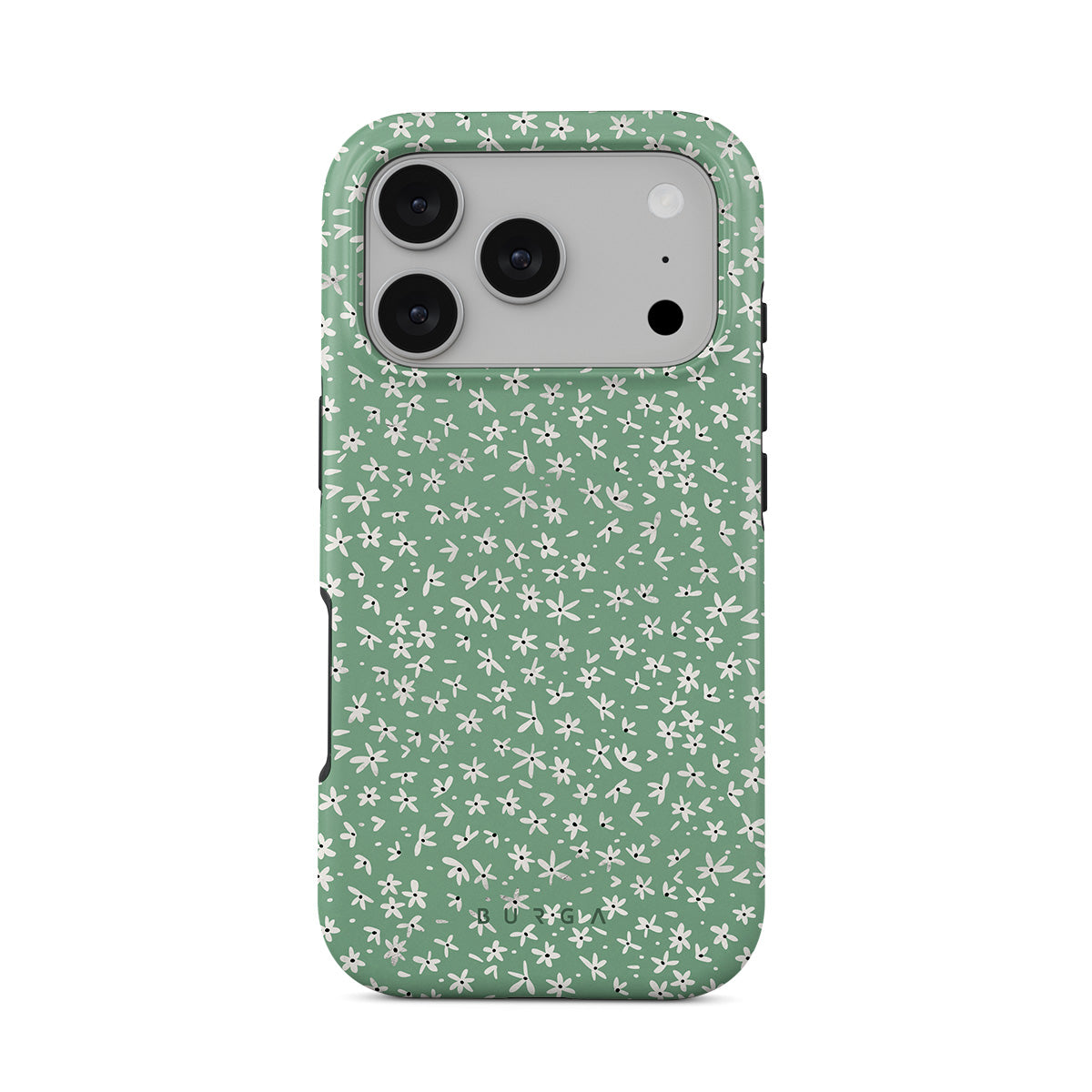 BURGA フラワーパターン iPhone 17 Pro ケース Lush Meadows - Floral iPhone 17 Pro Case | BURGA