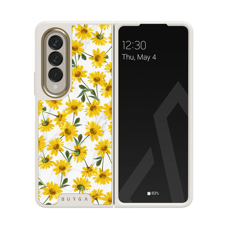 Summer Scent - Yellow Flower Samsung Galaxy Z Fold 4 Case