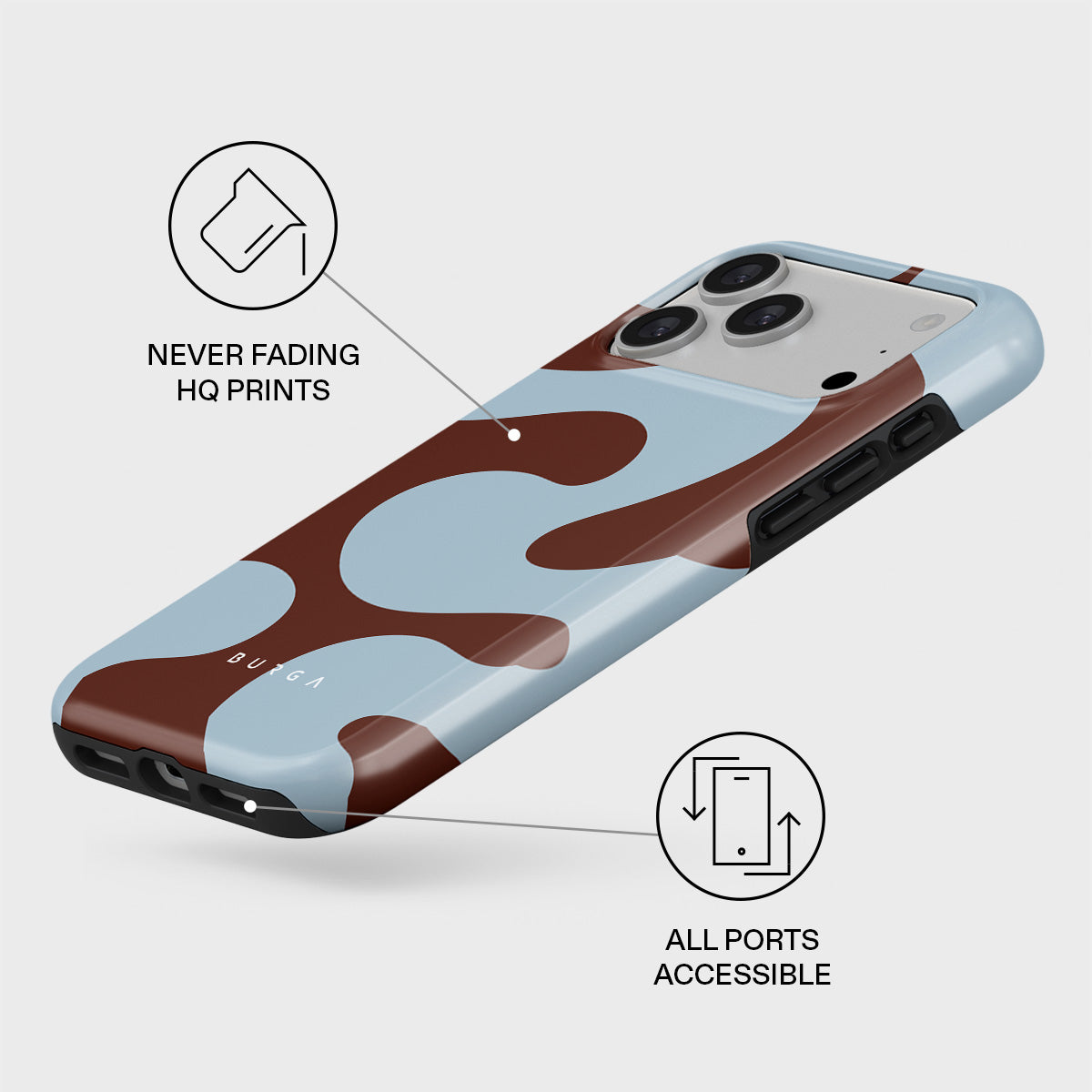 BURGA 牛柄 iPhone 17 Pro Maxケース 新品未使用 Core - iPhone 17 Pro Max Case | BURGA