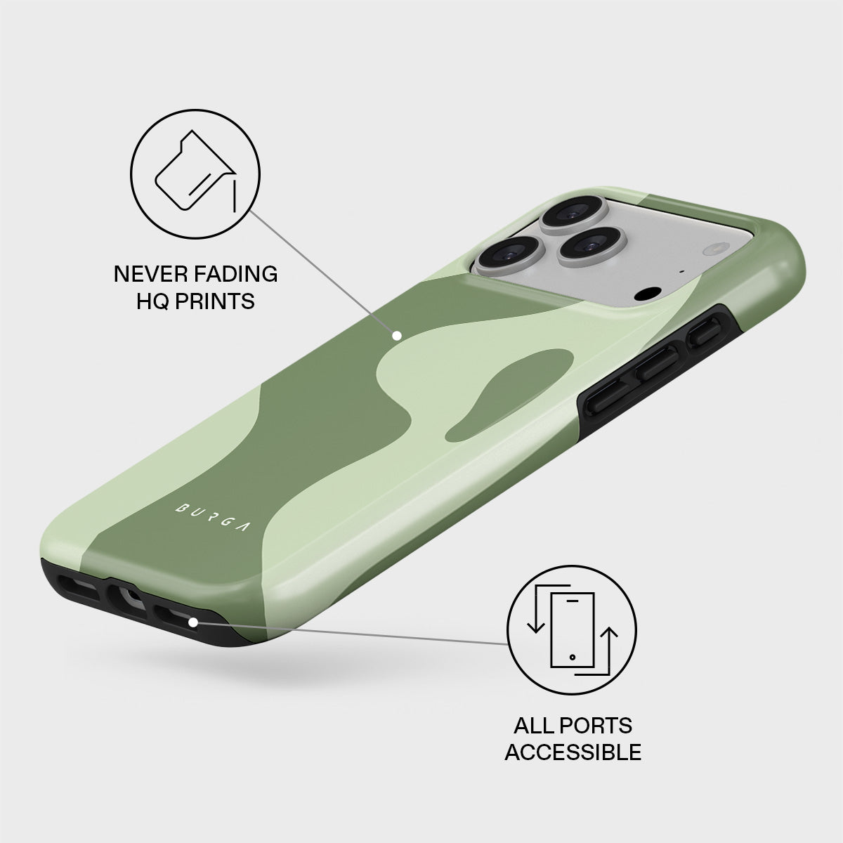No Rush - iPhone 17 Pro Max Case | BURGA