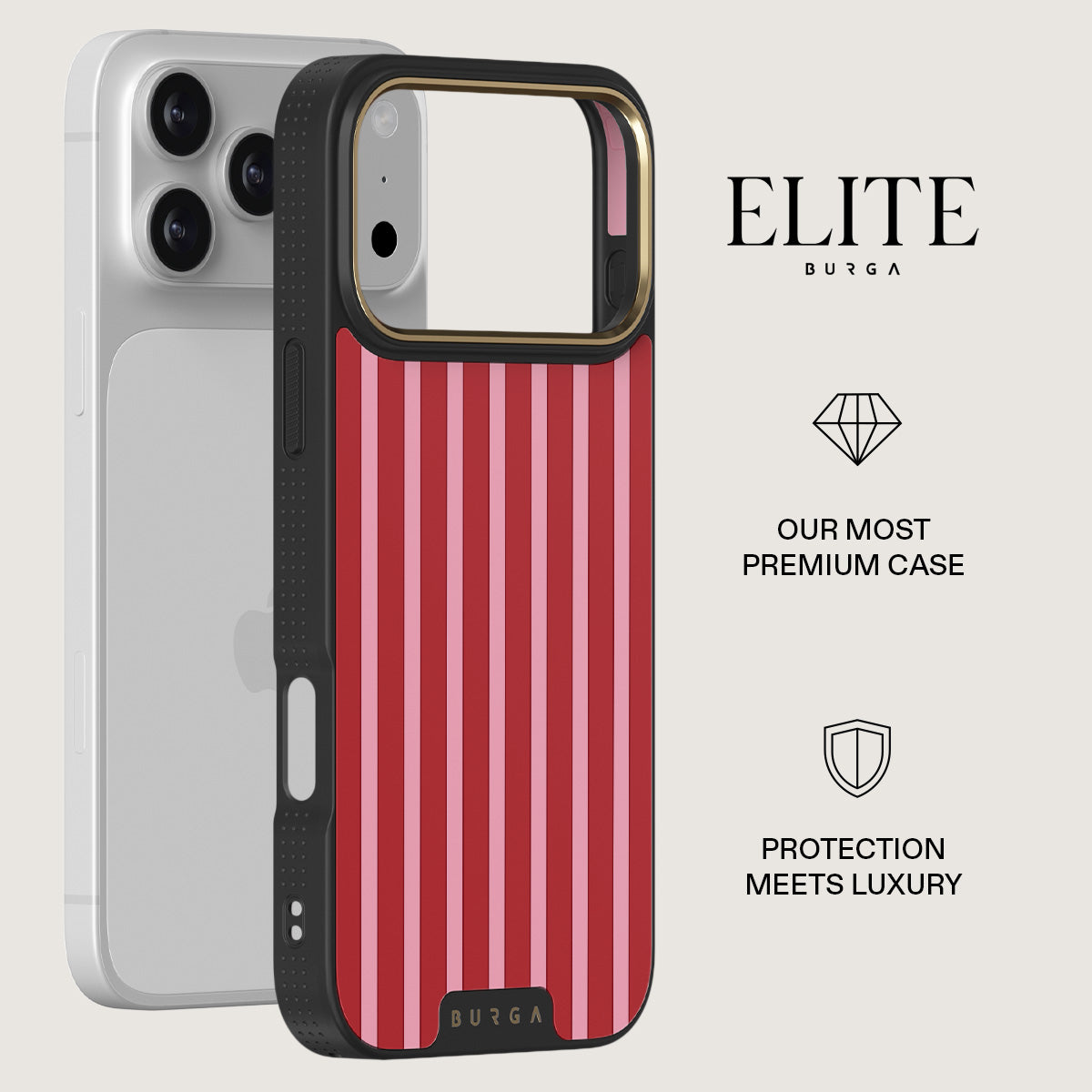 Strawberry Jam - iPhone 17 Pro Max Case | BURGA