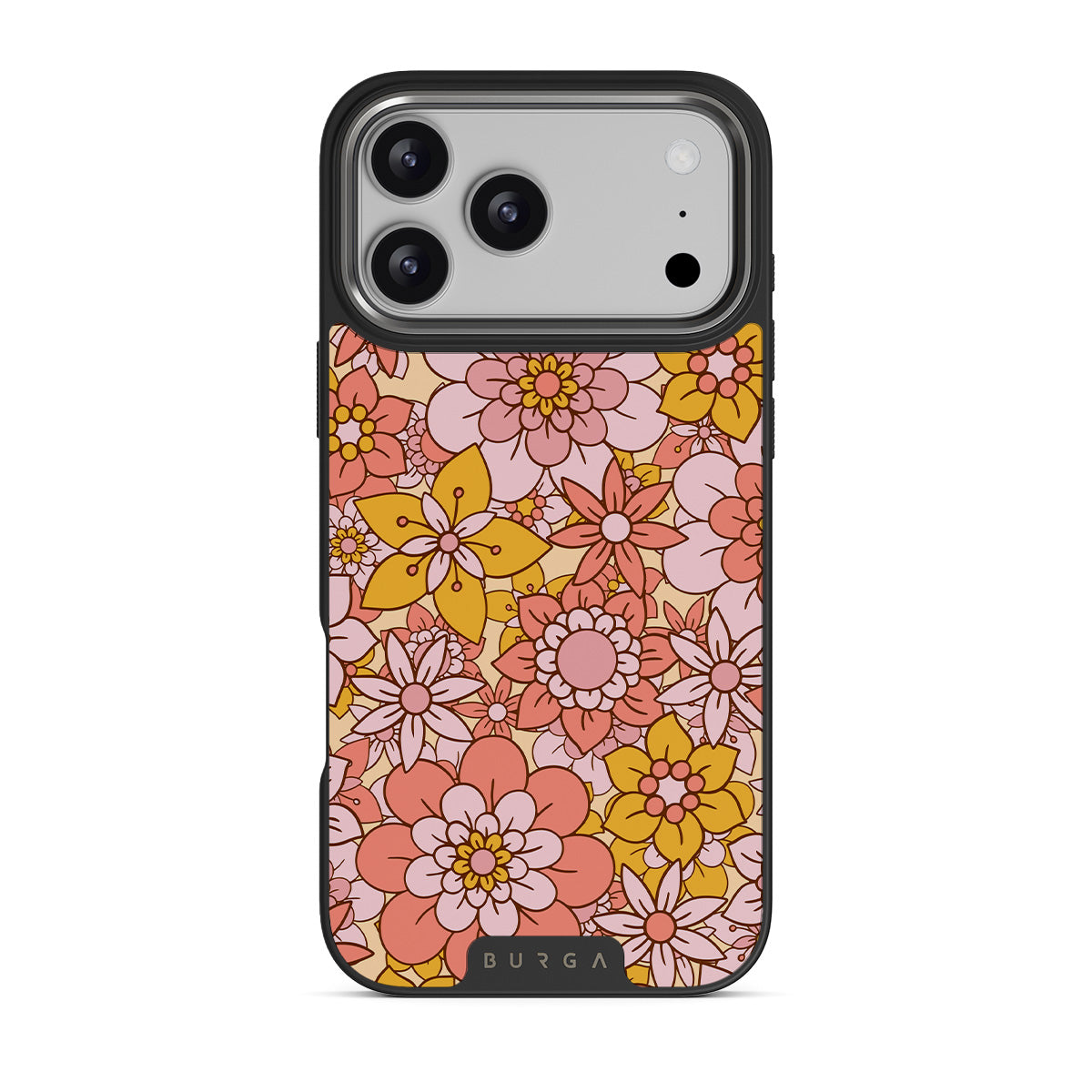 BURGA フラワーパターン iPhone 17 Pro ケース Garden Brunch - Floral iPhone 17 Pro Max Case | BURGA