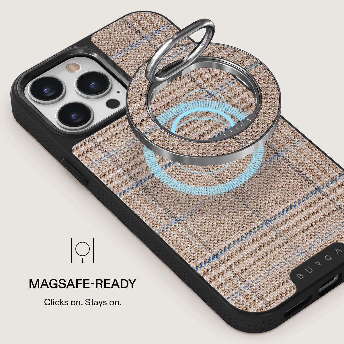 Cosy Sweater Fall Magnetic Ring Holder BURGA