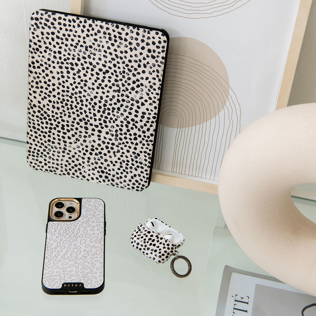 Almond Latte - Cute iPad Mini 7.9 (5th Gen) Case | BURGA