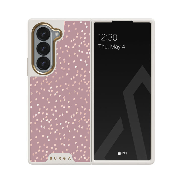 Hot Cocoa - Spotted Samsung Galaxy Z Fold 6 Case