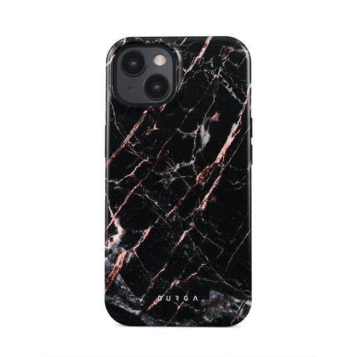 Rose Gold Marble iPhone 15 Case BURGA