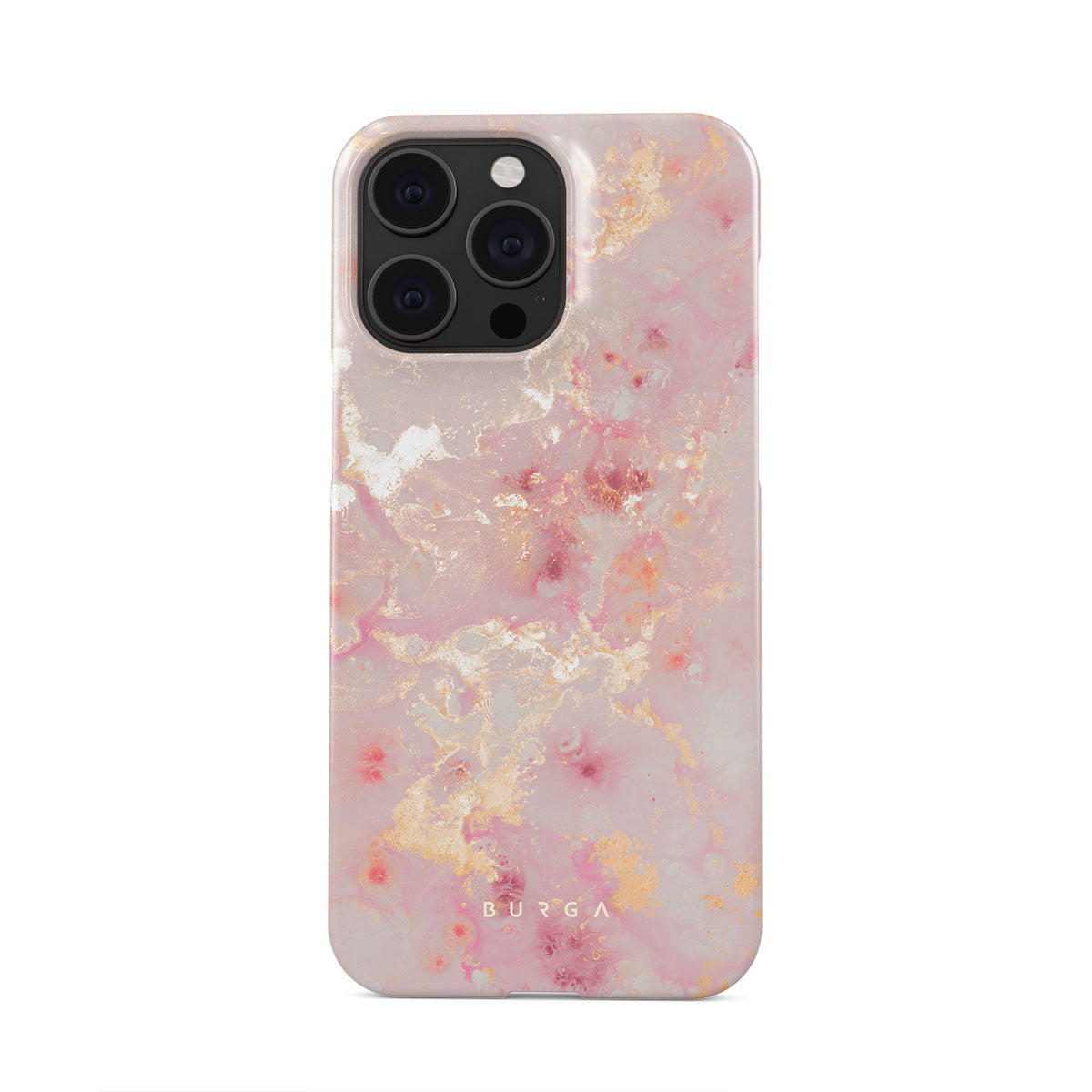 Golden Coral - Pink iPhone 15 Pro Max Case | BURGA