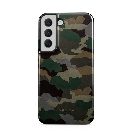 Tropical Green Camo Samsung Galaxy S22 Plus Case BURGA