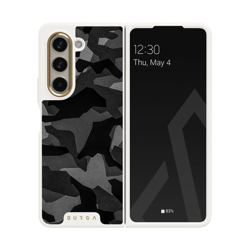 Night Black Camouflage - Samsung Galaxy Z Fold 5 Case