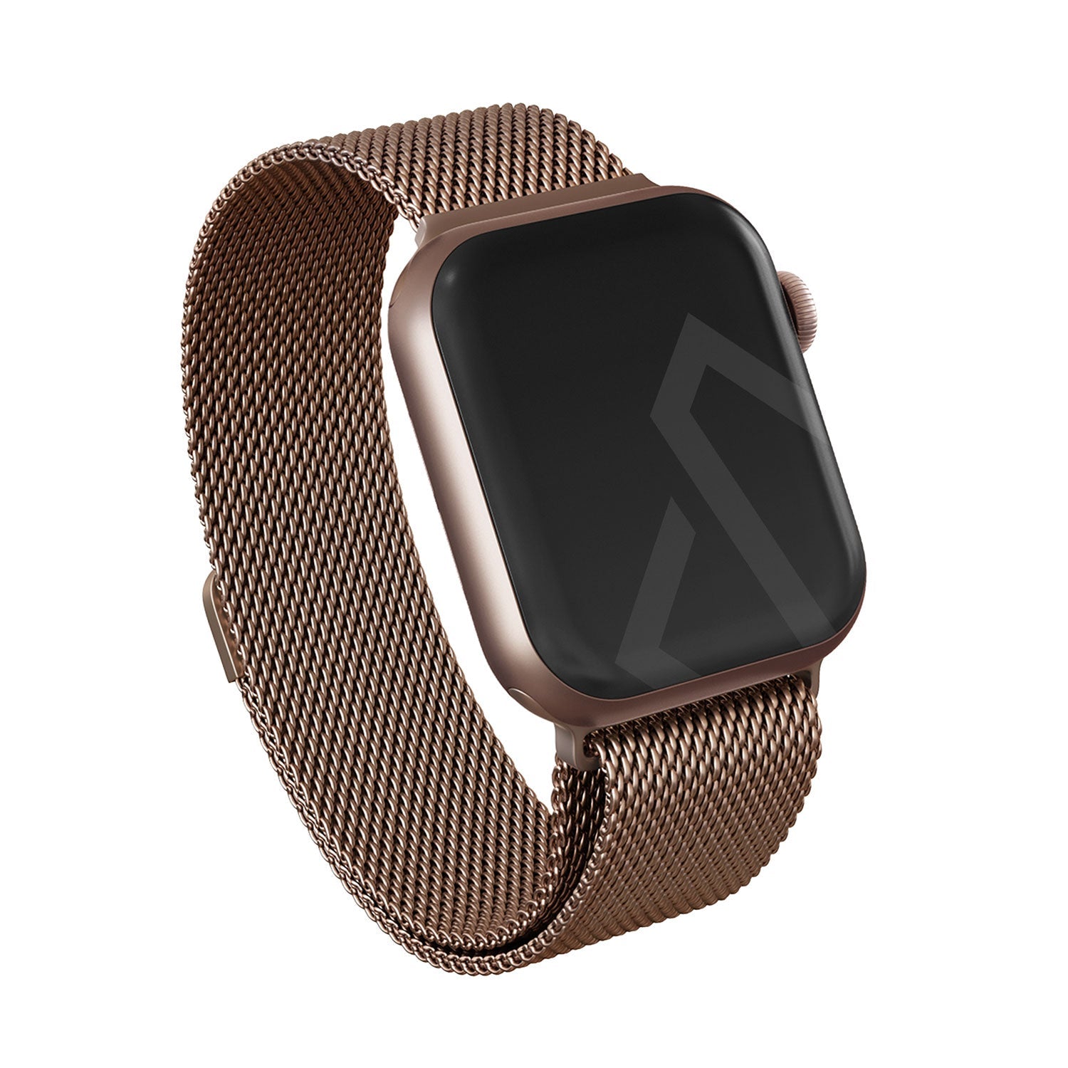 Metal Mesh Apple Watch Band Magnet Fixation BURGA