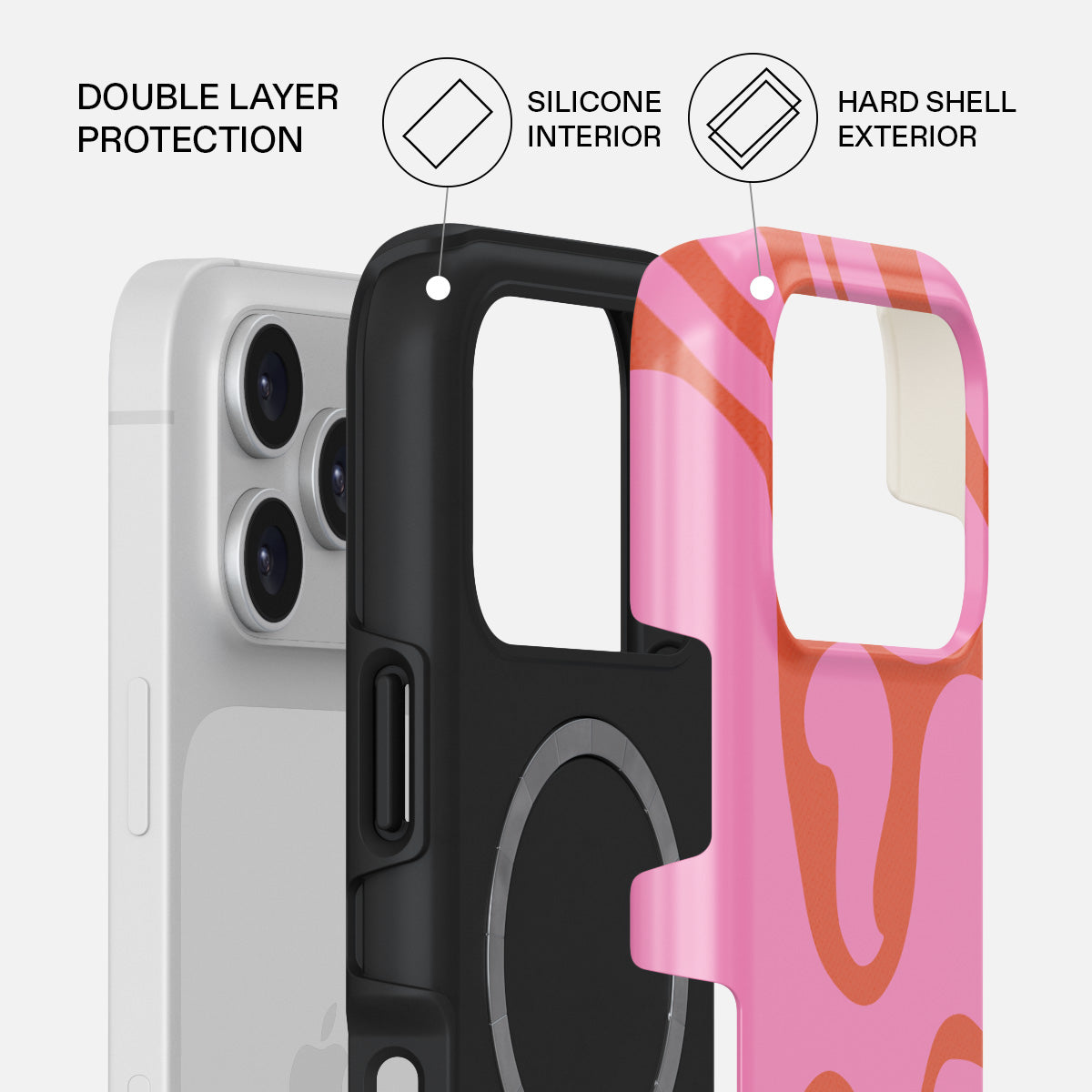 BURGA iPhone17pro ケース リング Ride The Wave - iPhone 17 Pro Case | BURGA