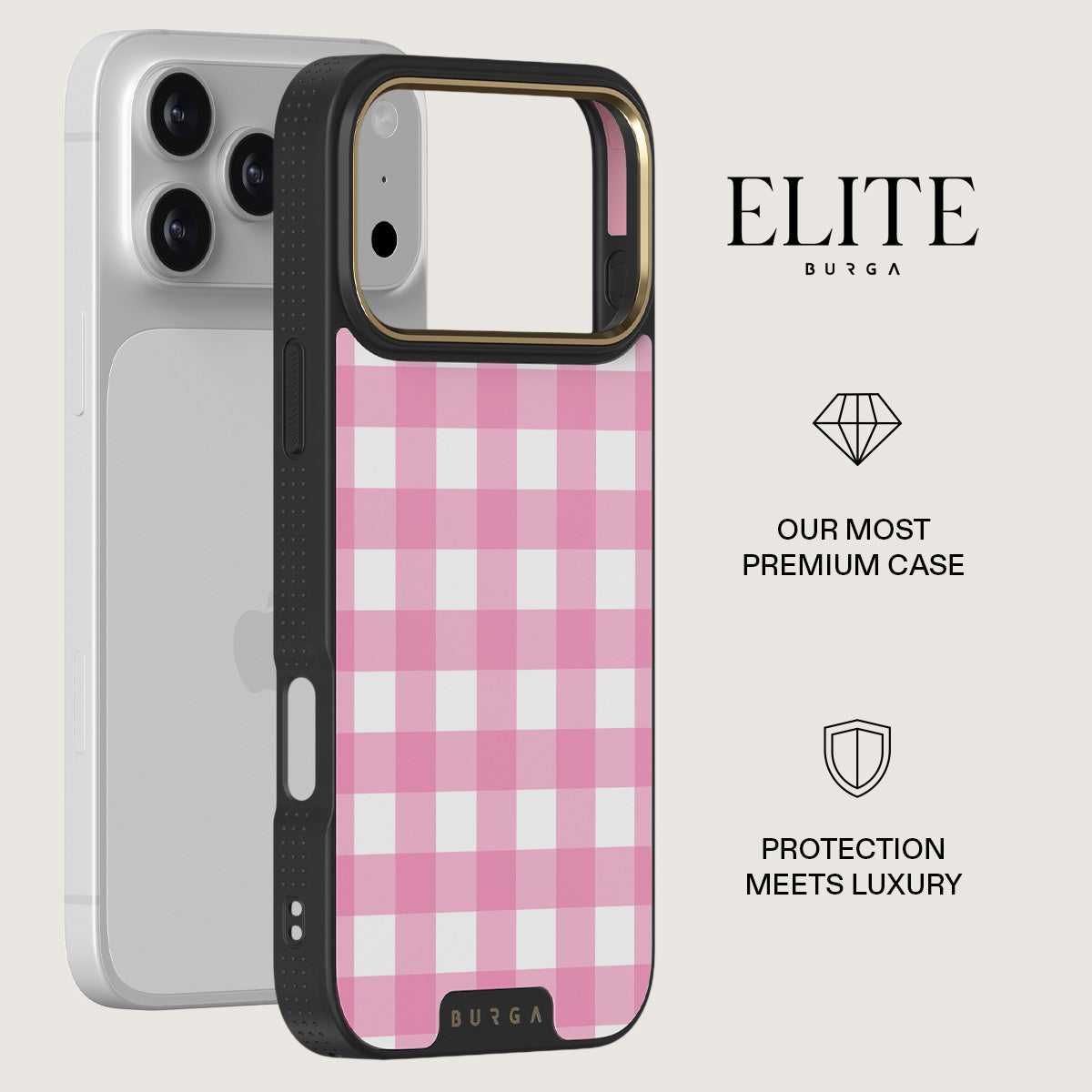 Think Pink - iPhone 17 Pro Max Case | BURGA