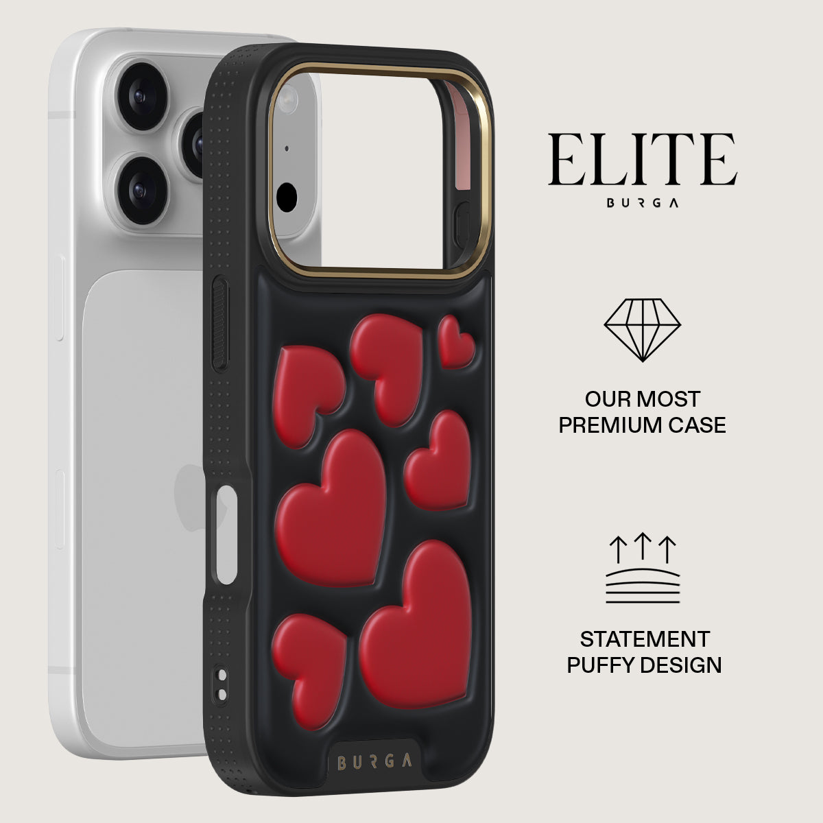 BURGAブルガiPhone17Pro Crush スマホケース Crush - iPhone 17 Pro Case | BURGA