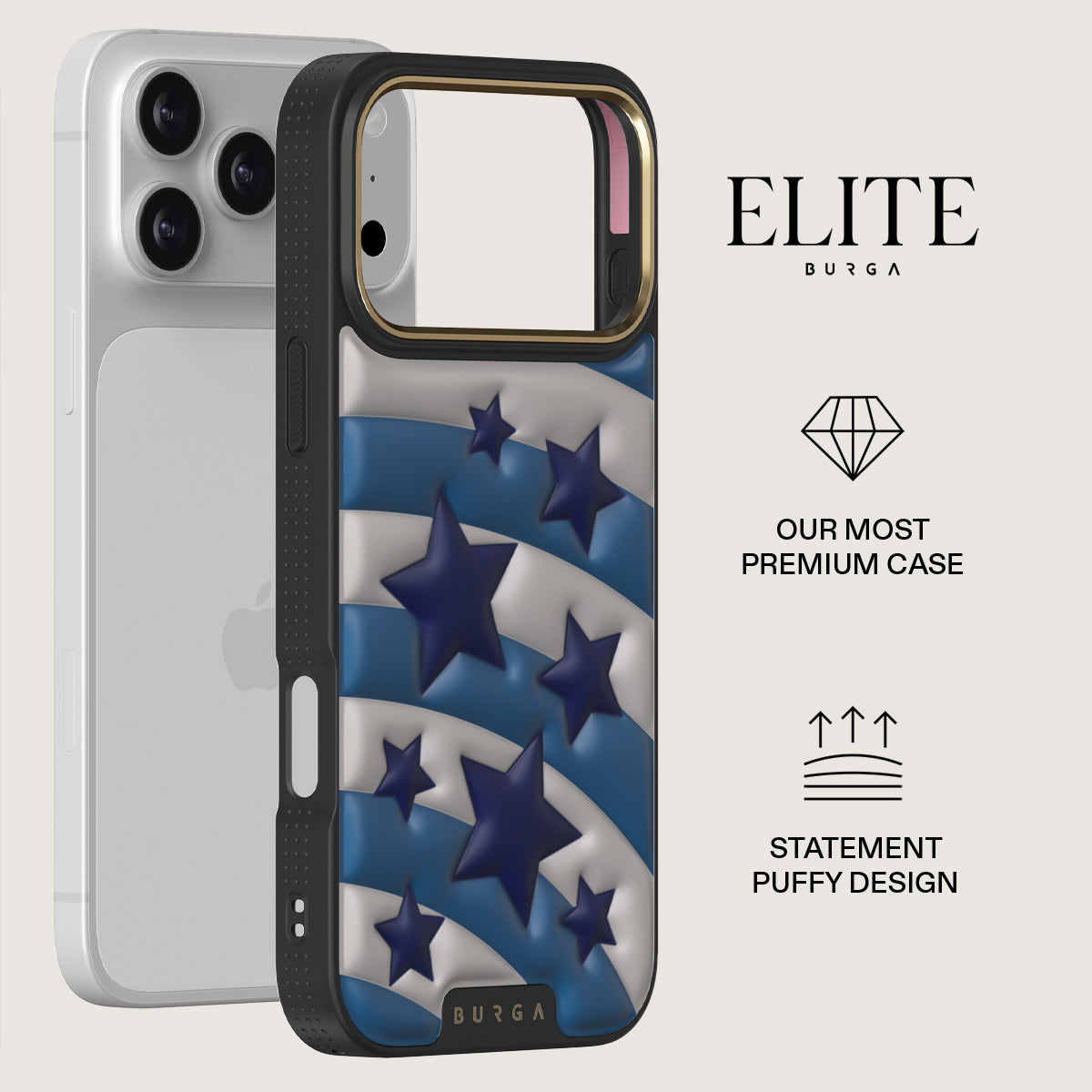 新品　未使用✨BURGA iPhone 17 ケース　Pop Star ゴールド Pop Star - iPhone 17 Pro Max Case | BURGA