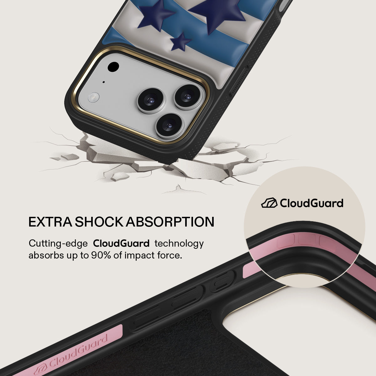 新品　未使用✨BURGA iPhone 17 ケース　Pop Star ゴールド Pop Star - iPhone 17 Pro Max Case | BURGA