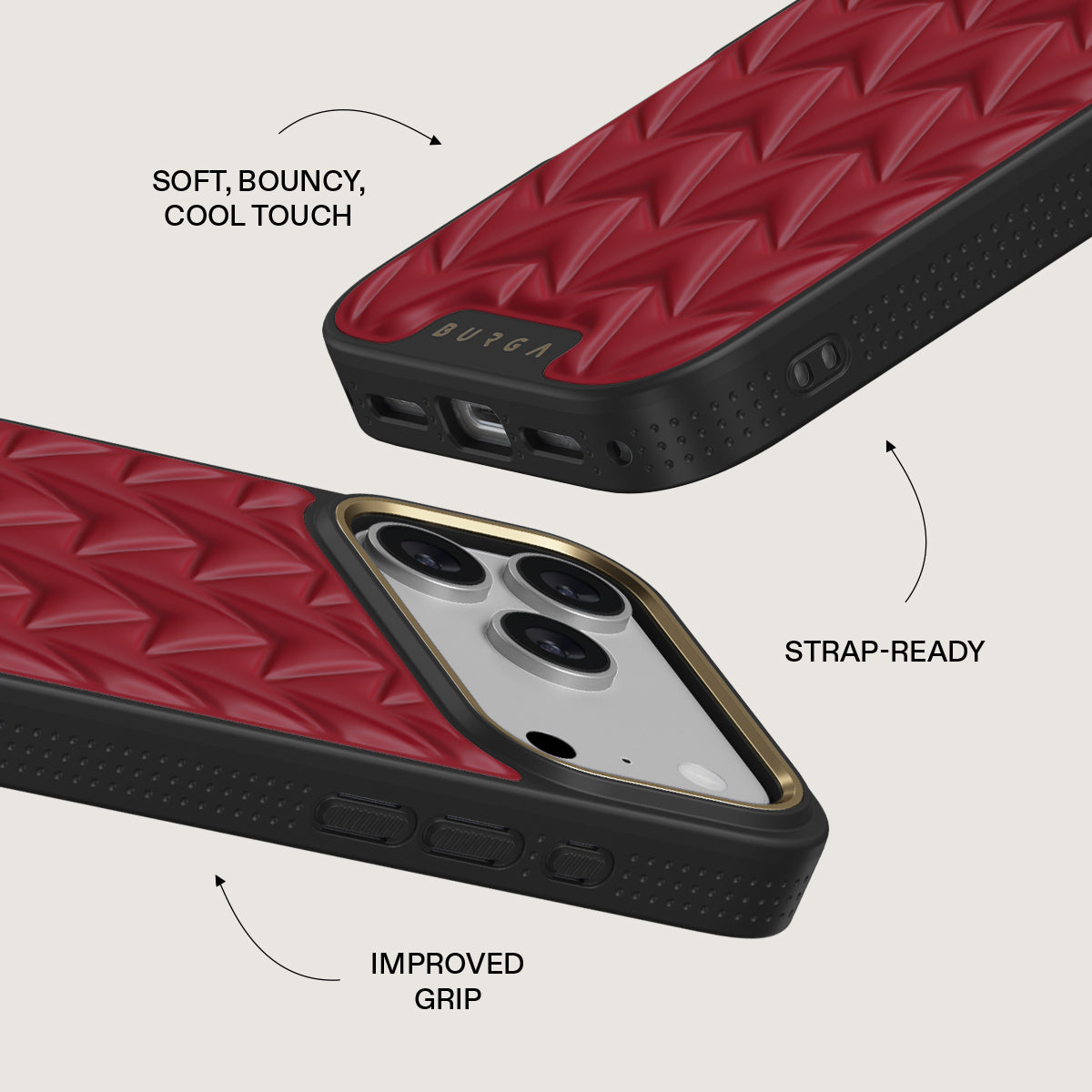iphone17pro ケース　burga ブルガ　チェリー Cherry - iPhone 17 Pro Case | BURGA