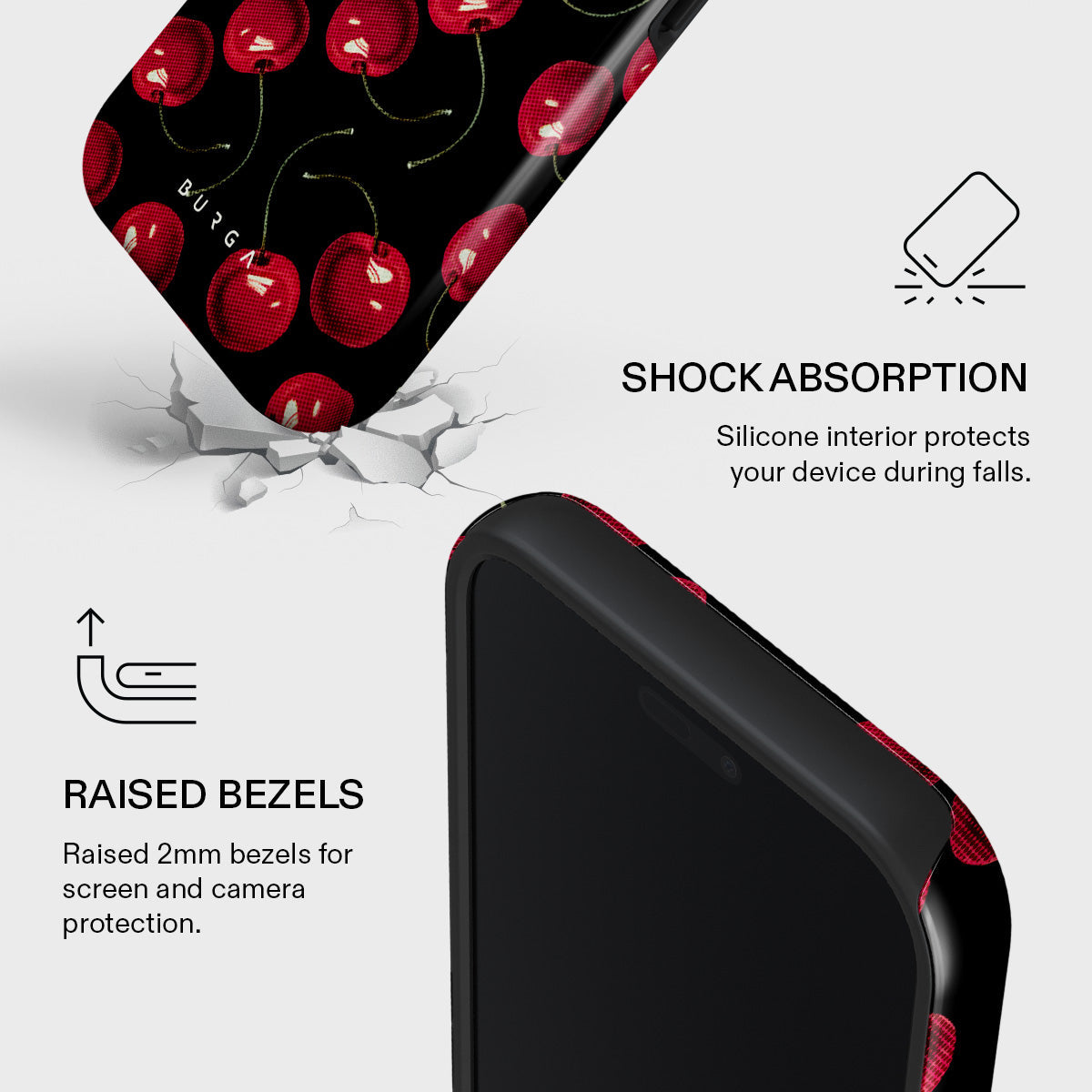 Cherrybomb - iPhone 17 Pro Max Case | BURGA
