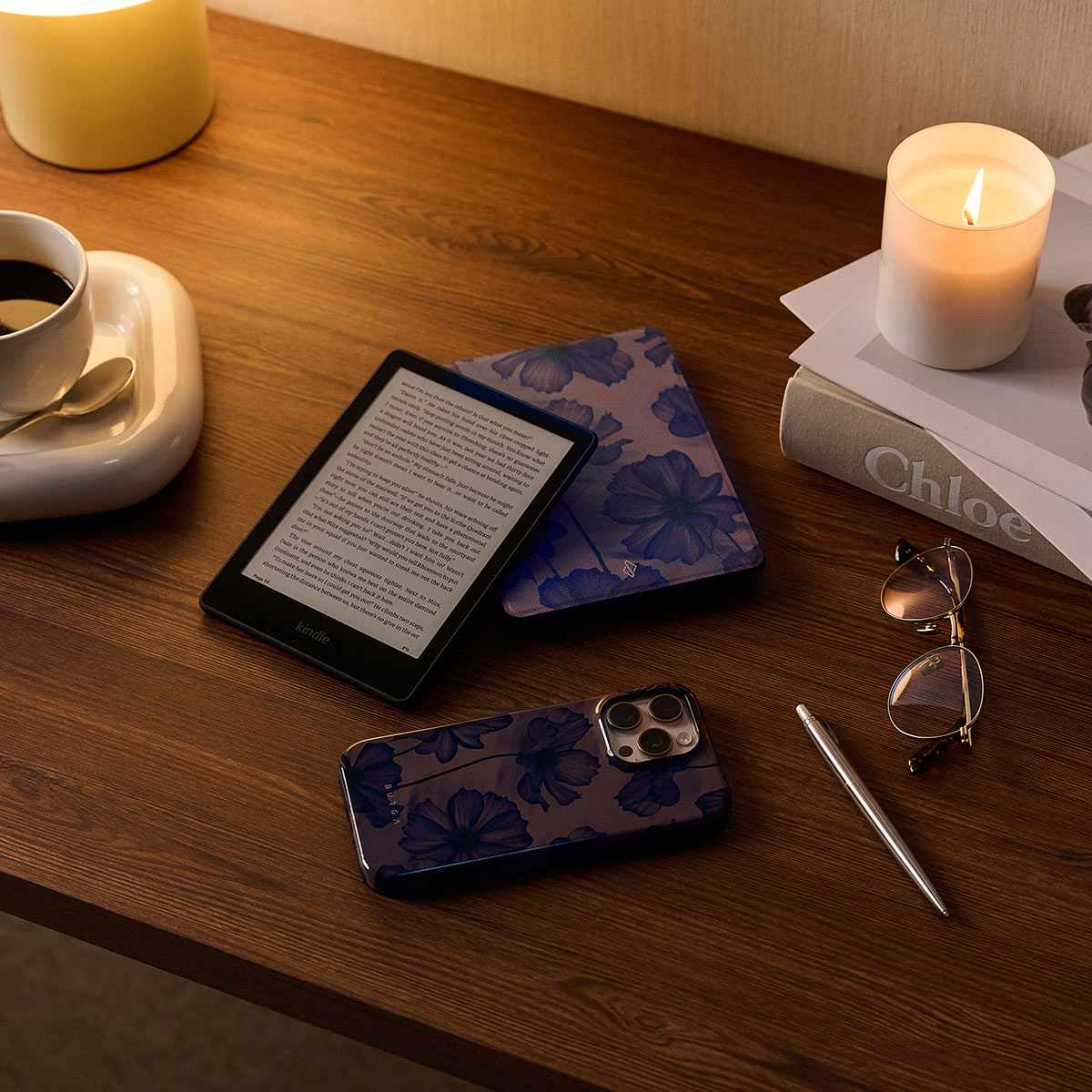 Velvet Night - Kindle Paperwhite (11th Gen) Case | BURGA