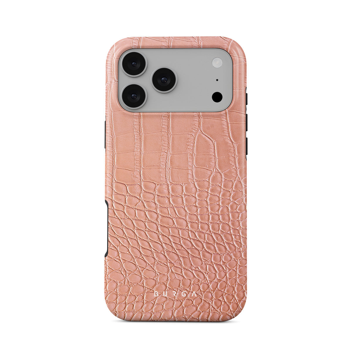 Pink Croco - iPhone 17 Pro Max Case | BURGA