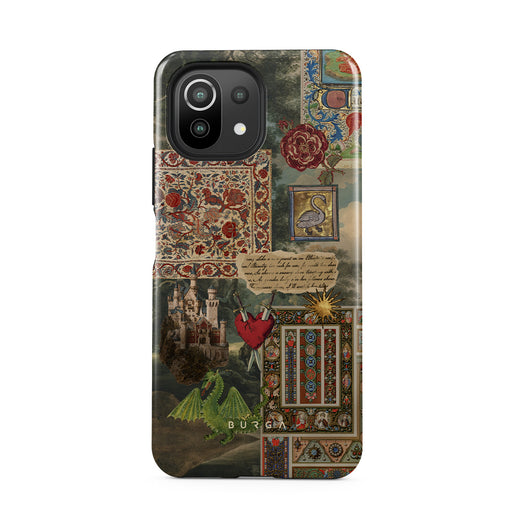 ALAMO Cover in retrò Pelle per Xiaomi Mi 11 Lite, Premium Custodia in Portafoglio con Slot per Schede e Contanti - Rosso ALAMO Cover in retrò Pelle per Xiaomi Mi 11 Lite, Premium Custodia in Portafoglio con Slot per Schede e Contanti - Rosso