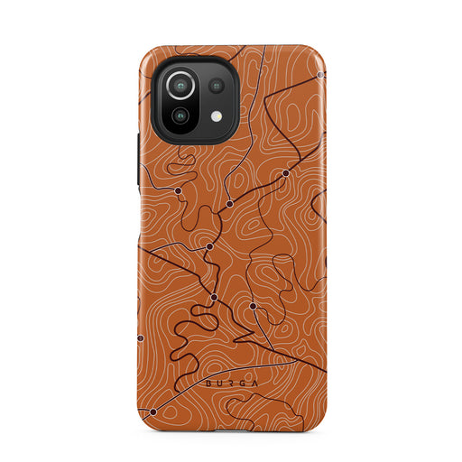 Custodia Morbida In Silicone Per Xiaomi Mi 11 Lite 4G/5G/5G NE, Antiimpronta, Bordo Dritto, Verde