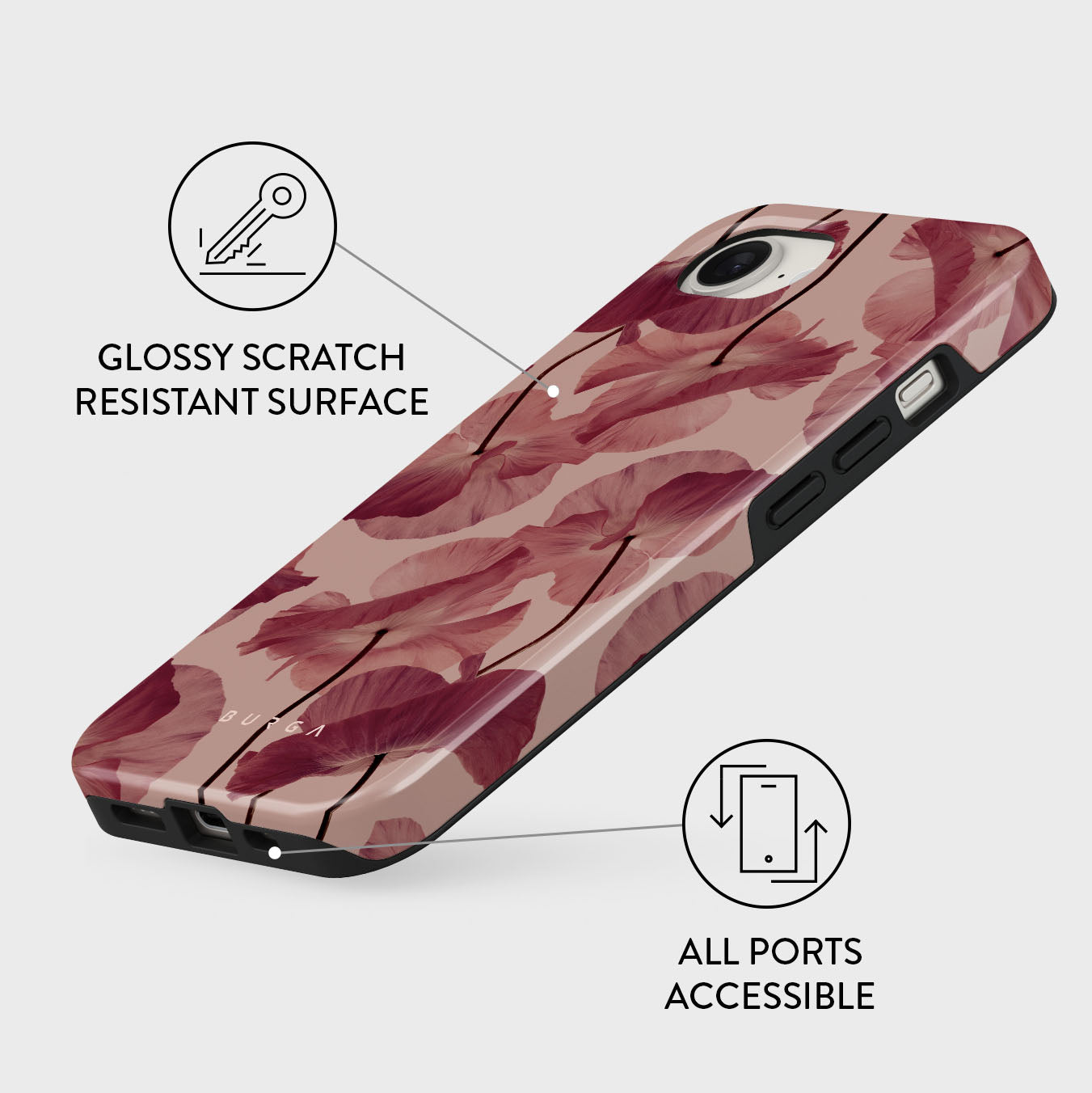 Tender Kiss - iPhone 16e Case | BURGA