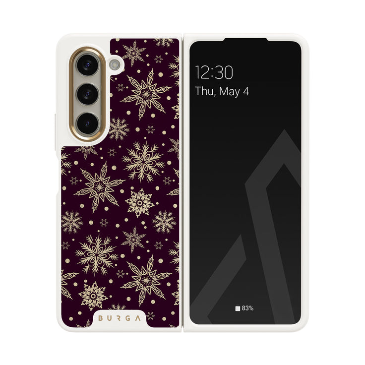 Sleeping Beauty - Snowflakes Samsung Galaxy Z Fold 5 Case