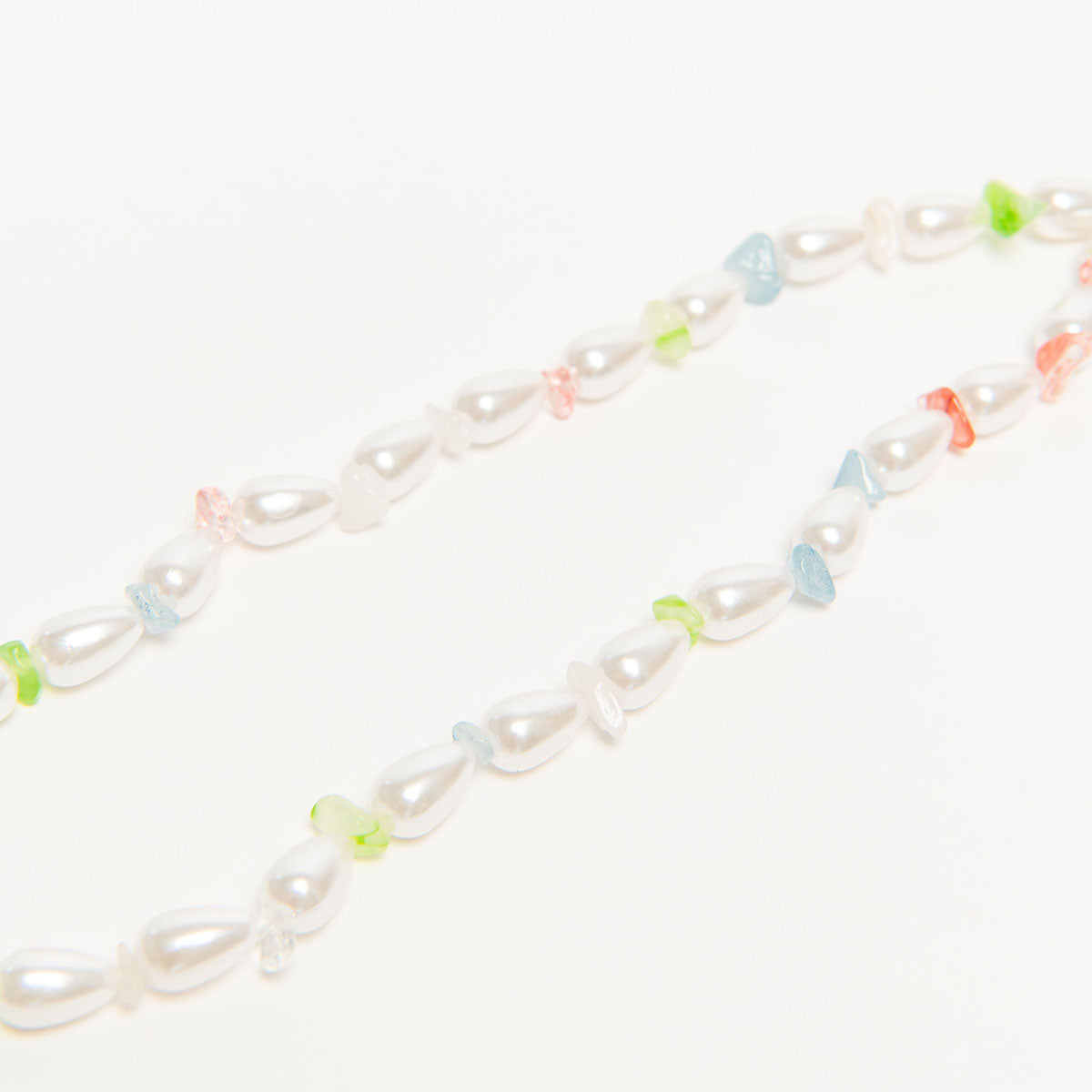 Phone Charm - Colorful Pearl Phone Strap Chain | BURGA