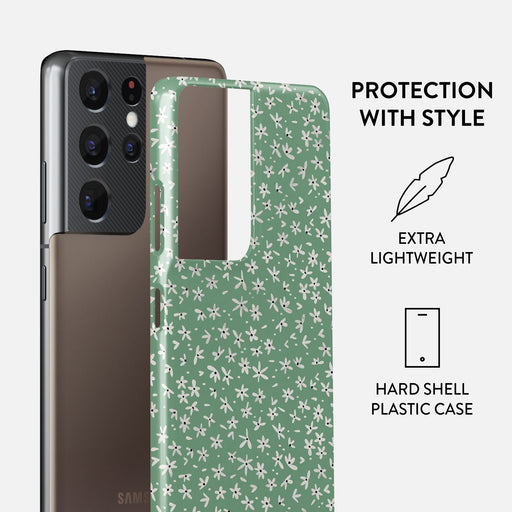 Lush Meadows Floral Samsung Galaxy S21 Ultra Case BURGA