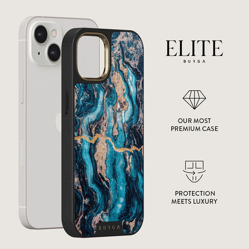 Mystic River Blue Marble iPhone 13 Case BURGA